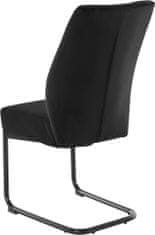 Danish Style Jídelní židle Elean (SET 2ks), černá