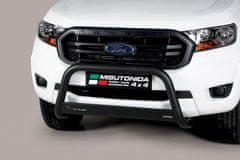 J&J Automotive Přední rámy pro Ford Ranger 2012-2019 63mm černý Nepasuje na verzi Raptor