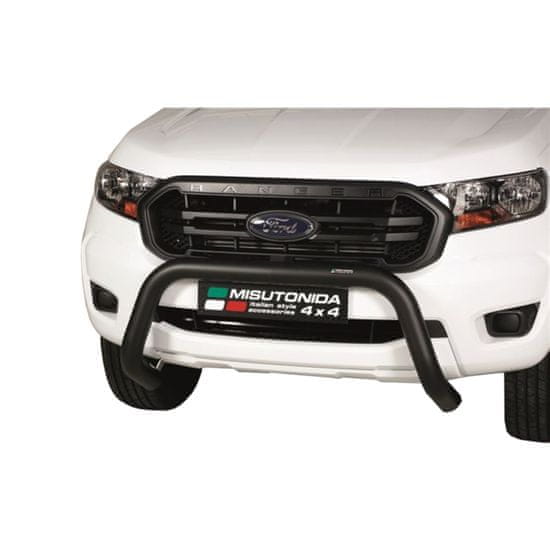 J&J Automotive Přední rámy pro Ford Ranger 2012-2019 76mm Nepasuje na verzi Raptor černý