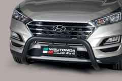 J&J Automotive Přední rámy pro Hyundai Tucson 2018-2021 76mm černý