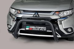 J&J Automotive Přední rámy pro Mitsubishi Outlander 2020-up 76mm černý