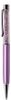 Kuličkové pero SWAROVSKI Crystals, purpurová, purpurové krystaly v horní části pera, 14 cm, 1805XGT044