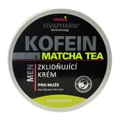 Vivapharm Zklidňující krém pro muže Kofein a Matcha Tea VIVAPHARM  200 ml