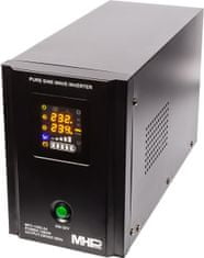MHpower MHPower záložní zdroj MPU-1050-24, UPS, 1050W, čistý sinus, 24V