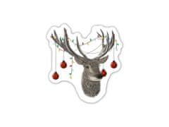 KN Samolepka Canli - Vánoční jelen