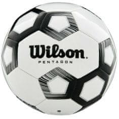 Wilson Míče fotbalové bílé 5 Pentagon