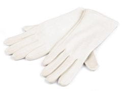 Kraftika 1pár béžová světlá dámské rukavice přechodní, dotykové