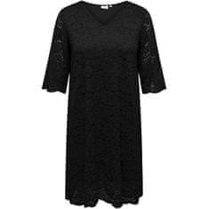 Only Carmakoma Dámské šaty CARSUMMER Regular Fit 15309315 Black (Velikost 4XL)