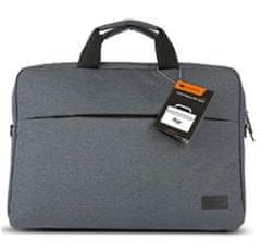 B-4 elegantní taška na notebook šedá