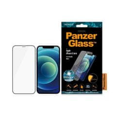 PanzerGlass Tvrzené sklo Case Friendly pro iPhone 12 mini - Černá KP28925