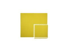 Merco Colored Puzzle fitness podložka žlutá balení 4 ks