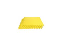 Merco Colored Puzzle fitness podložka žlutá balení 4 ks