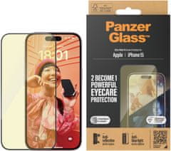 PanzerGlass ochranné sklo EyeCare pro Apple iPhone 15