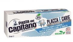 Pasta Del Capitano PLACCA E CARIE - zubní pasta s fluorem pro ochranu proti plaku a kazu 75 ml