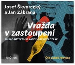 Vražda v zastoupení - Jan Zábrana CD