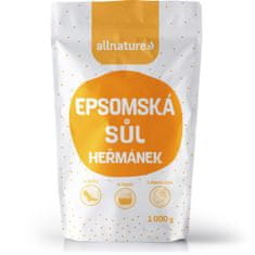 Allnature Epsomská sůl Heřmánek 1 kg