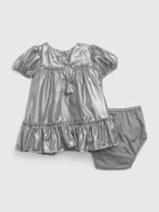 Gap Baby saténové šaty 6-12M