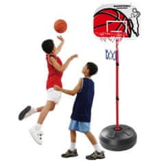 Timeless Tools Nastavitelný basketbalový koš s míčem a pumpičkou