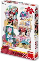 Dino Puzzle Minnie a Daisy v létě 4x54 dílků