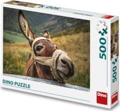 Dino Puzzle Oslík za ohradou 500 dílků