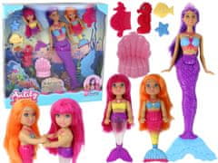 shumee Sada barevných panenek podmořského světa Anlily Mermaids