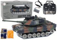 shumee Německý tank Leopard RC 1:18 na dálkové ovládání