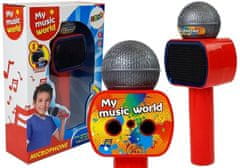 shumee Dětský mikrofon Wireless Karaoke Bluetooth Speaker Red