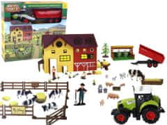 shumee Sada figurín farmářského traktoru s příslušenstvím pro zvuky 102 kusů.