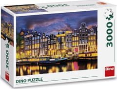 Dino Puzzle Amsterdam 3000 dílků