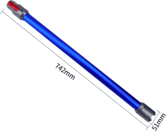 CareWave Kovová prodlužovací trubice pro Dyson V7 V8 V10 V11 V15 Modrá