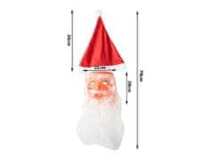 Malatec Verk 26077 Maska Santa Claus s čepicí a vousy