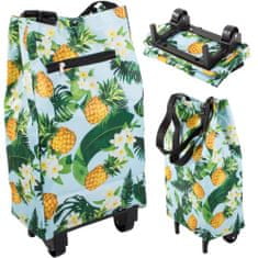 Verk 24135 Nákupní taška na kolečkách 20 l, ananas