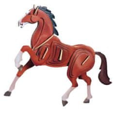 Woodcraft Woodcraft Dřevěné 3D puzzle kůň