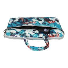 MG Wonder Briefcase taška na notebook 15-16'', white poppies