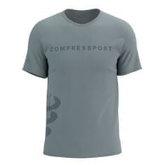Compressport Logo SS Tshirt M Alloy/Steel Gray S