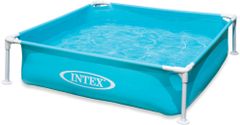 Intex  Dětský bazén Mini Frame, 122 x 122 x 30 cm, modrý
