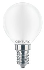 Century CENTURY FILAMENT LED INCANTO SATEN SFERA 6W E14 3000K DIM
