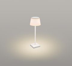 Century CENTURY Nabíjecí stmívatelné stolní LED svítidlo MARGO bílé 4W 3000K IP54 USB