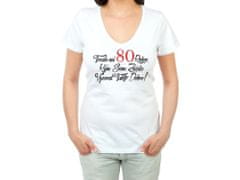 Divja Narozeninové tričko k 80 pro ženu SK - velikost L