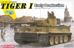 Dragon Tiger I Early Production Battle of Kharko (smart kit), Model Kit tank 6950, 1/35