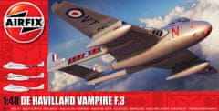 Airfix de Havilland Vampire T.3, Classic Kit letadlo A06107, 1/48