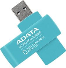 Adata UC310 ECO/256GB/USB 3.2/USB-A/Zelená