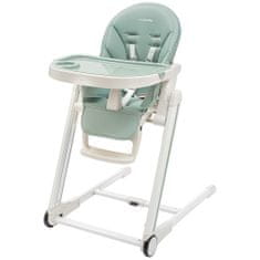 NEW BABY Jídelní židlička Muka dusty green