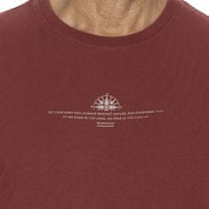 Bushman tričko Argyll burgundy M