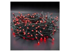 TopKing Vánoční 100 LED osvětlení 8m - 7 barev, červená