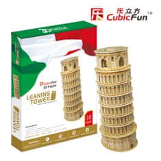 CubicFun Šikmá věž v Pise 3D Puzzle, 30 dílků