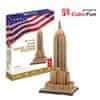 Empire State Building 3D Puzzle, 55 dílků
