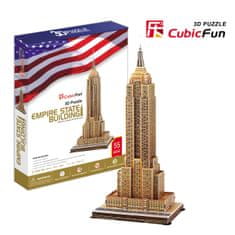 CubicFun Empire State Building 3D Puzzle, 55 dílků