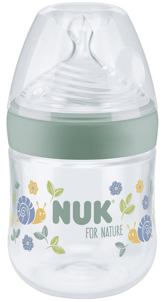Levně Nuk for Nature láhev s kontrolou teploty 150 ml zelená