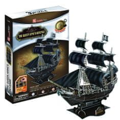 CubicFun Pirátská loď - The Queen Anne's Revenge 3D Puzzle, 155 dílků